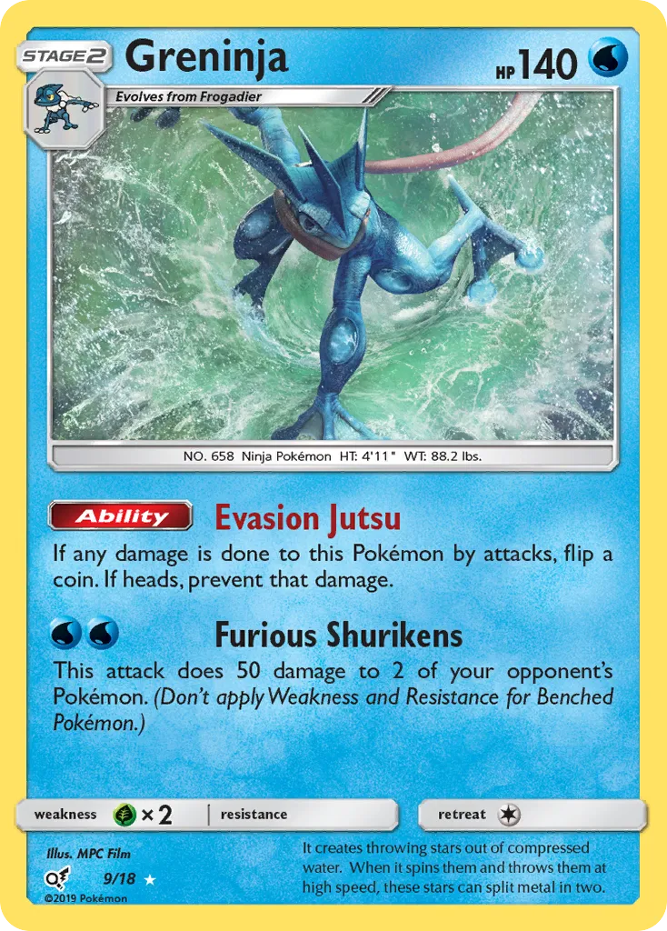 Greninja #9 card image