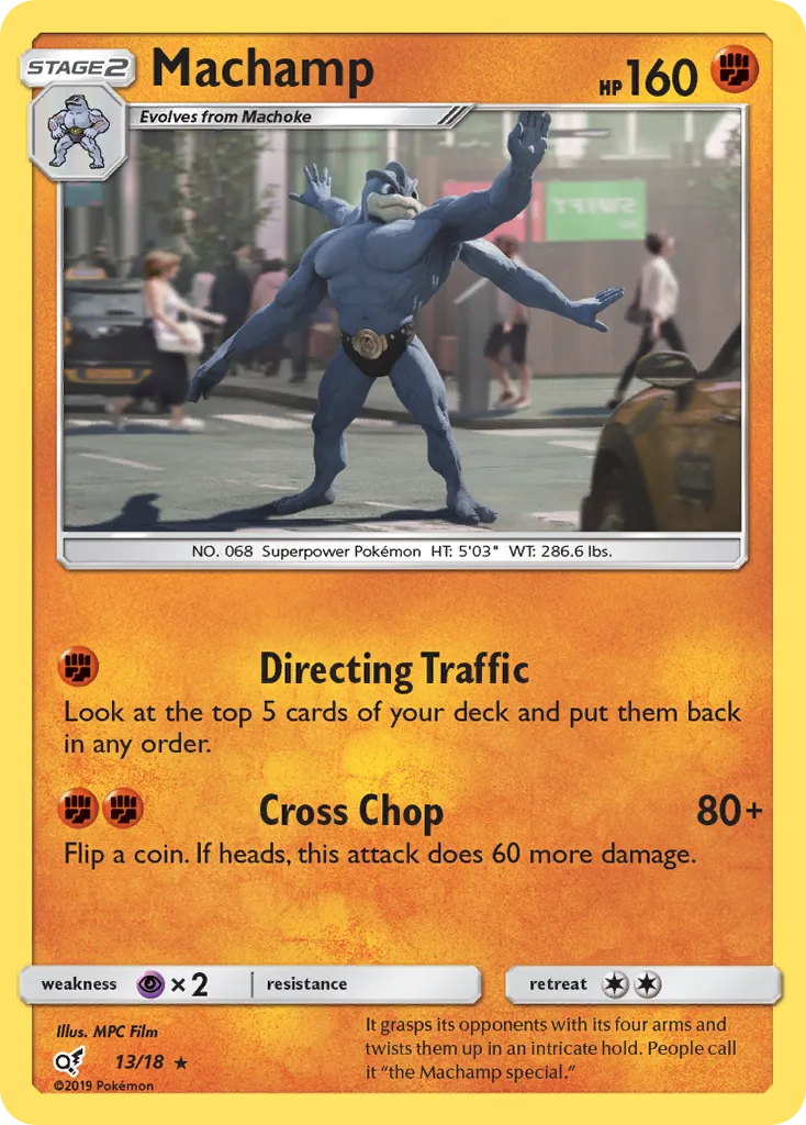 Machamp #13 card image