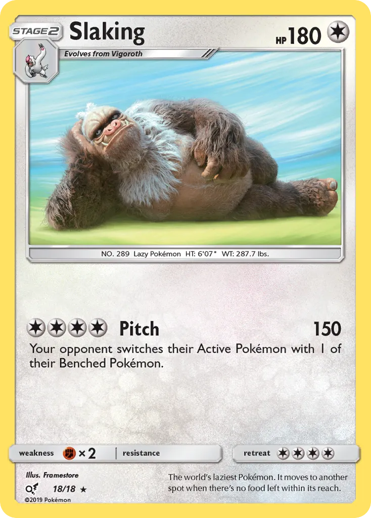 Slaking card image