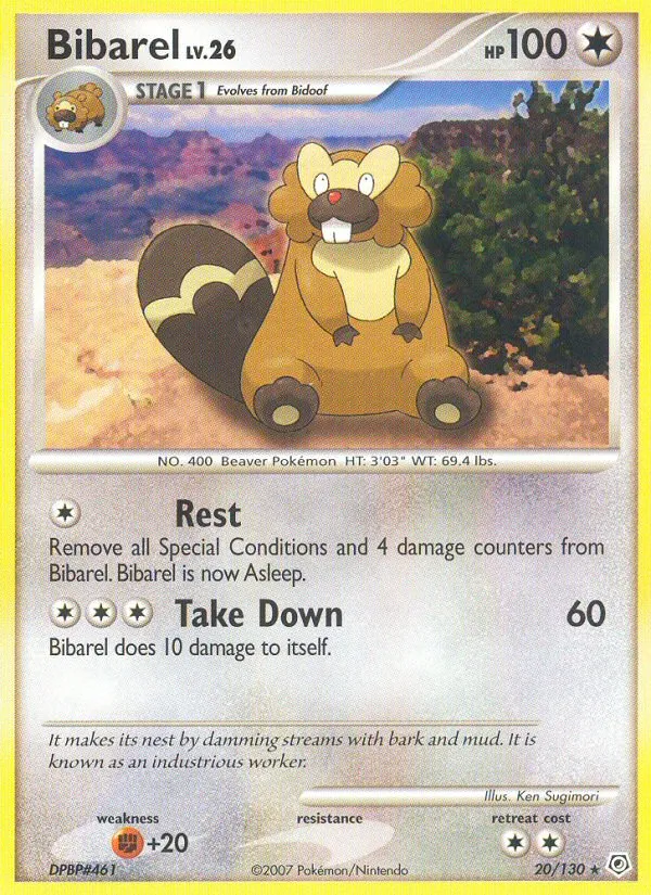 Bibarel card image