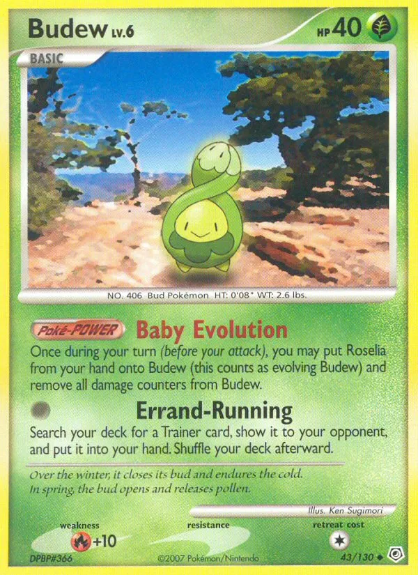 Budew card image