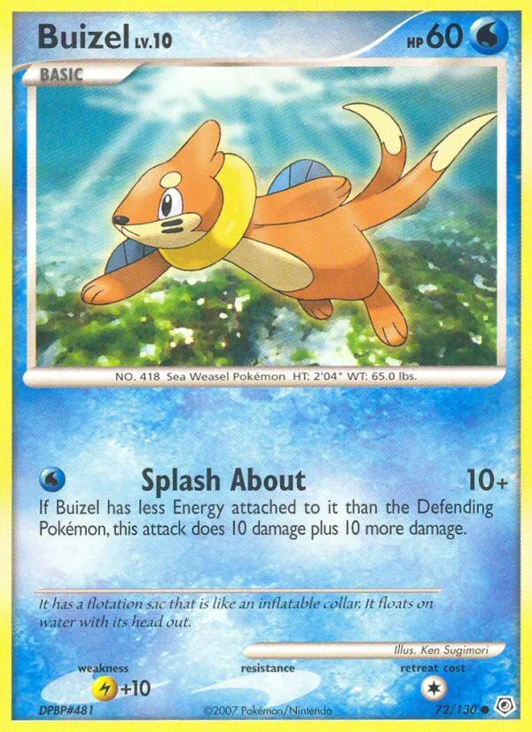 Buizel card image