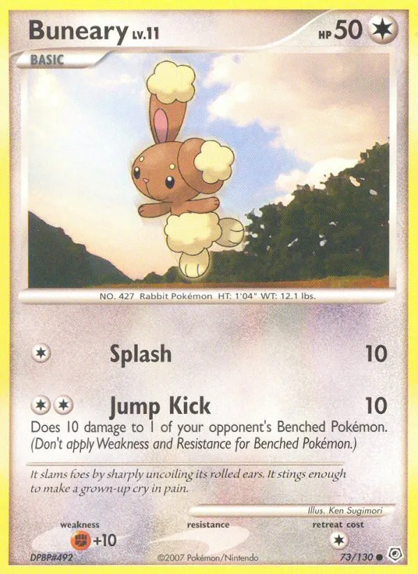 Buneary card image