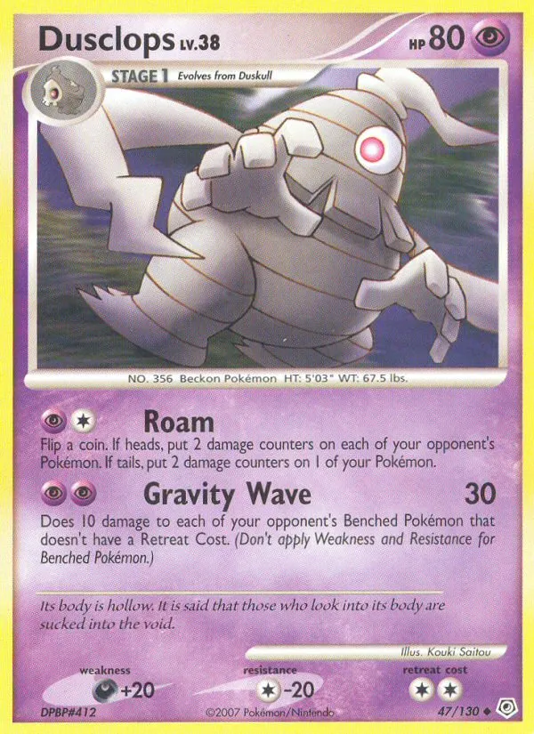 Dusclops card image