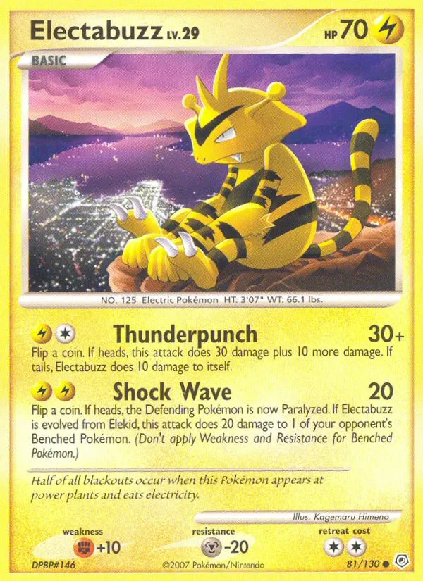 Electabuzz card image