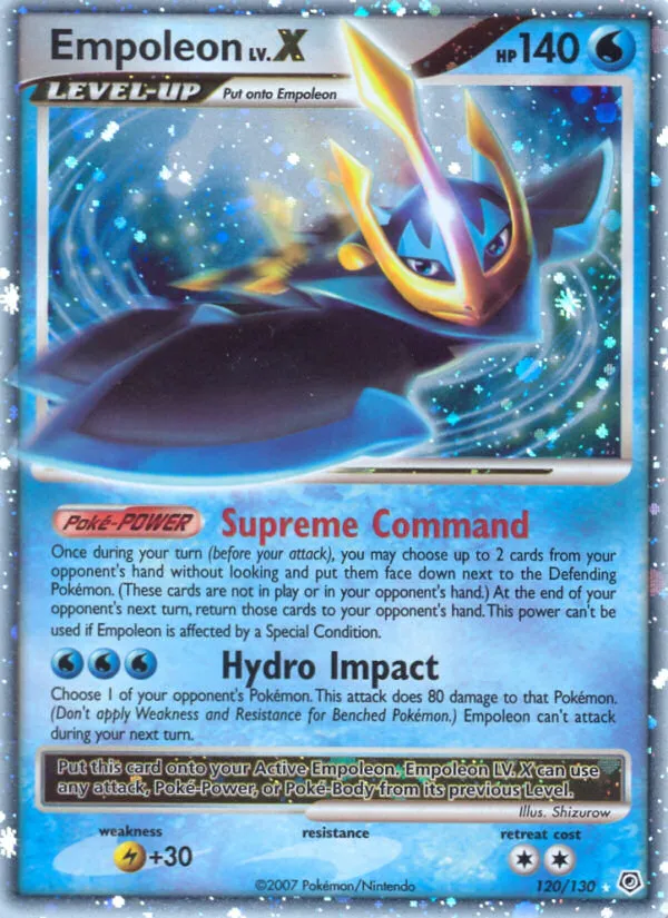 Empoleon LV.X #120 card image