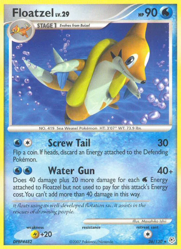 Floatzel card image