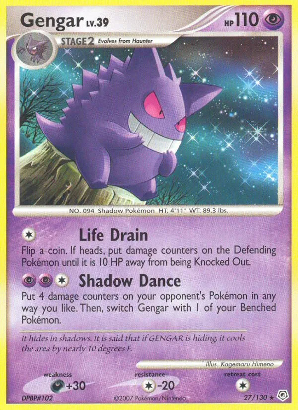 Gengar #27 card image