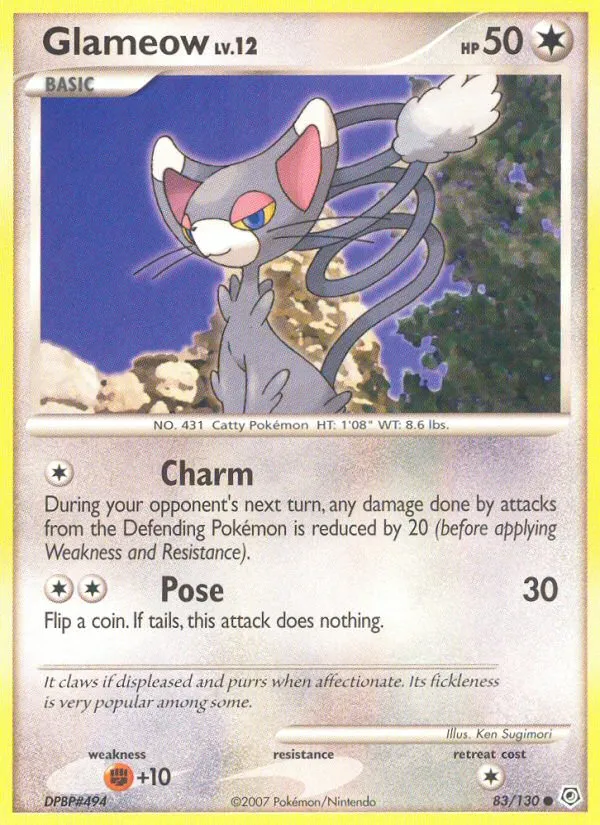 Glameow card image