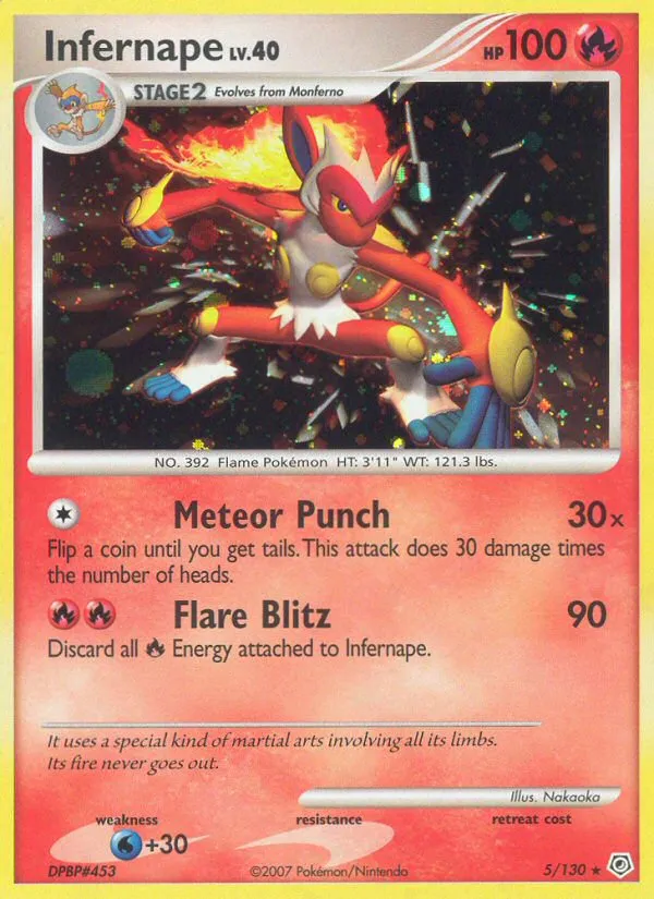 Infernape #5 card image