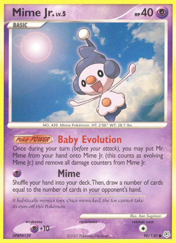 Mime Jr. card image