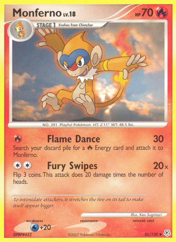 Monferno card image