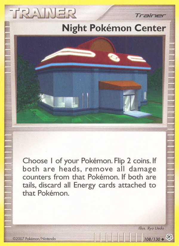 Night Pokemon Center card image