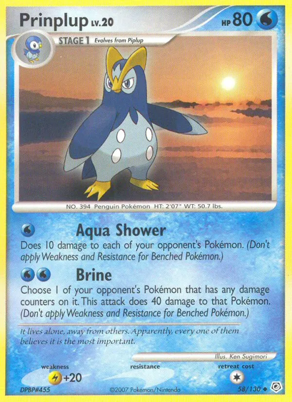 Prinplup card image