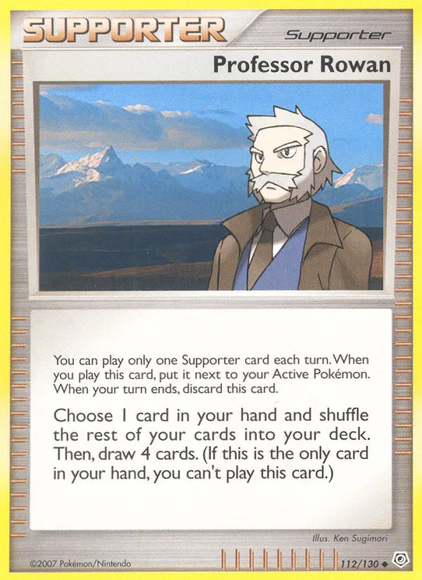 Professor Rowan card image