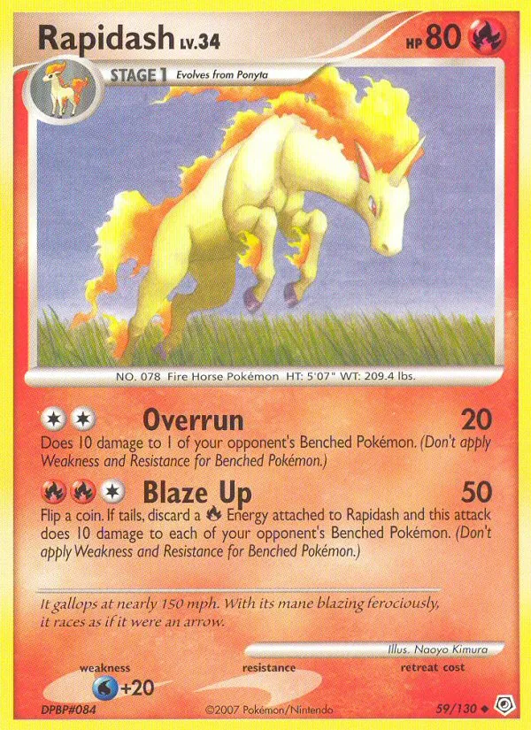 Rapidash card image