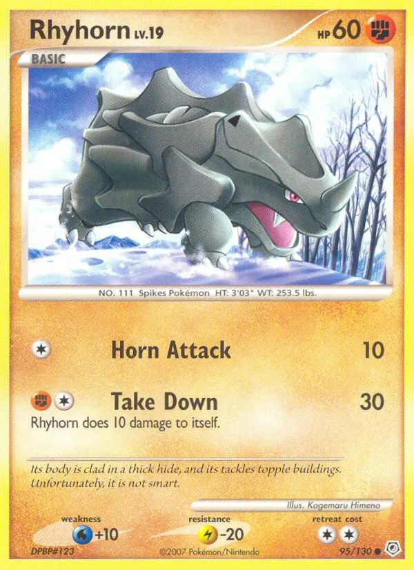 Rhyhorn card image