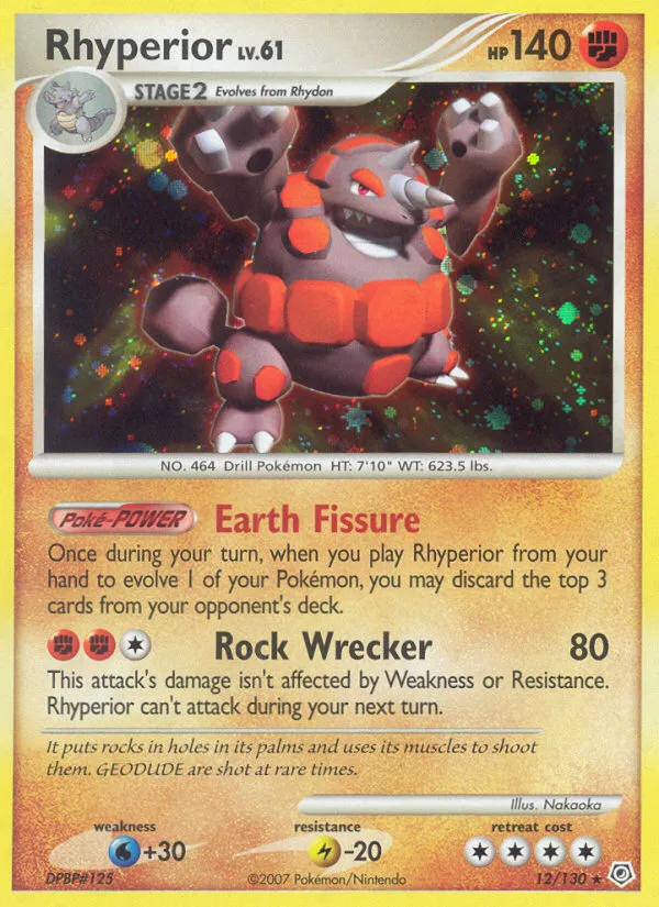 Rhyperior card image