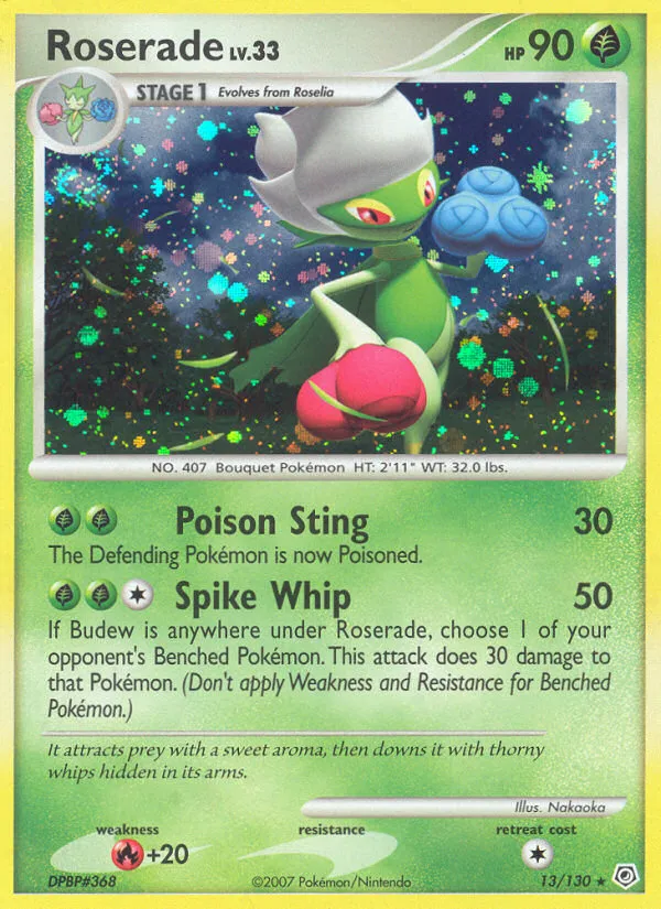 Roserade card image