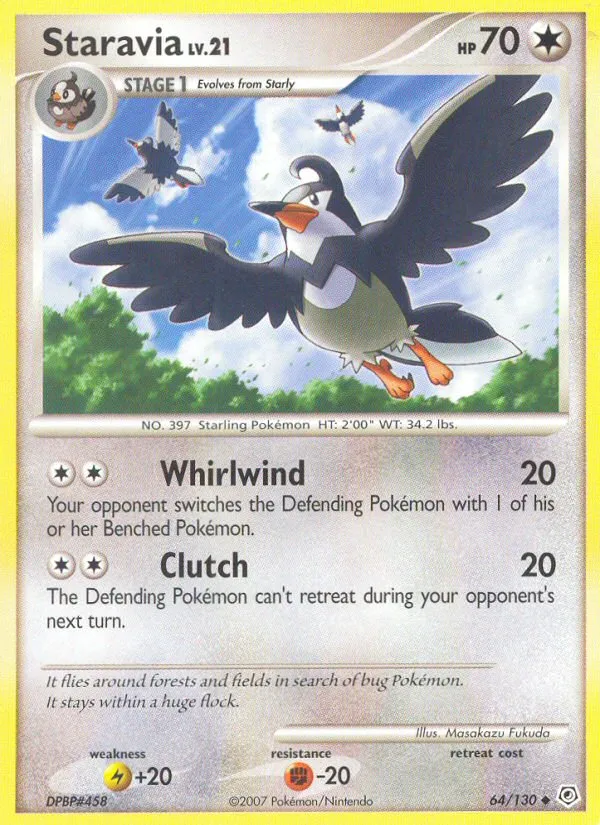 Staravia card image