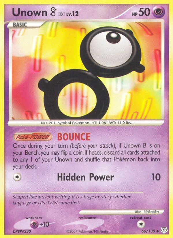Unown [B] card image