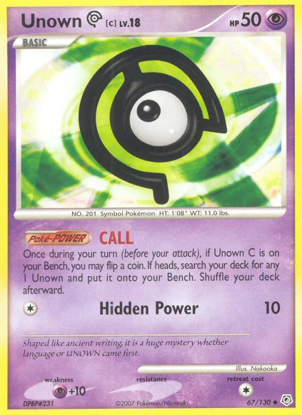 Unown [C] card image