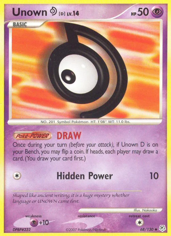 Unown [D] card image