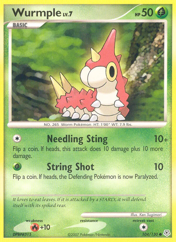 Wurmple card image