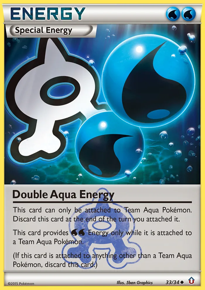 Double Aqua Energy card image