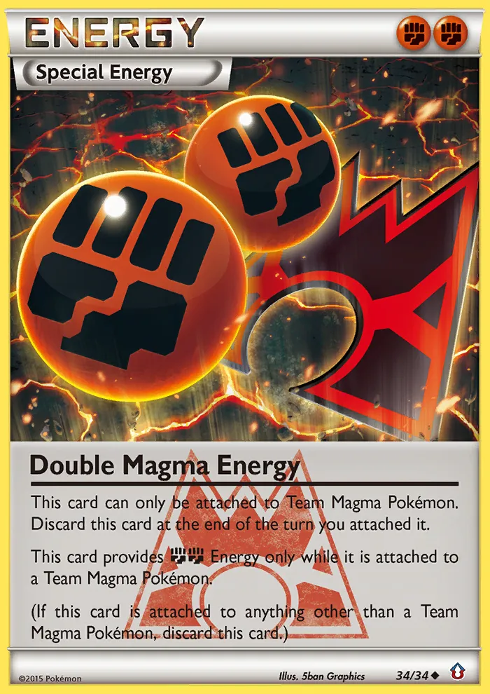 Double Magma Energy card image