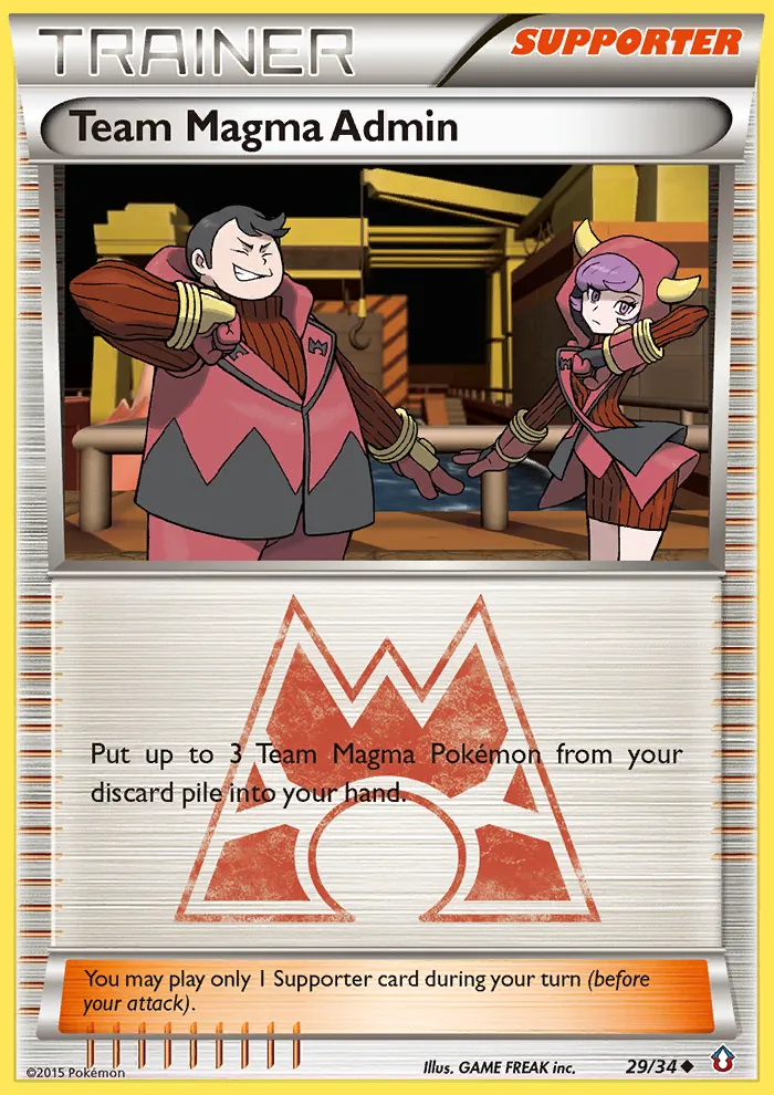 Team Magma Admin card image
