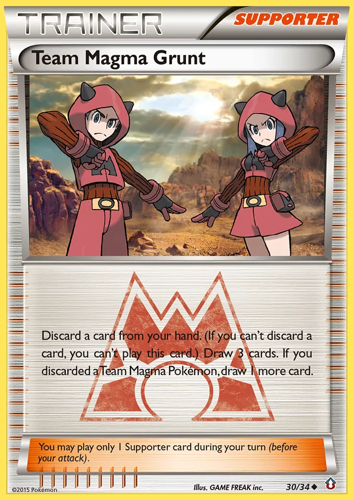 Team Magma Grunt card image
