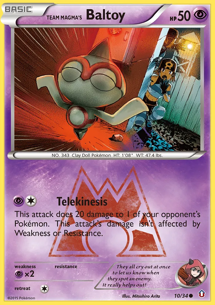 Team Magma's Baltoy card image