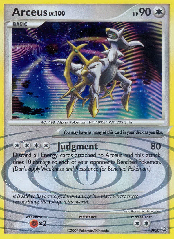Arceus card image