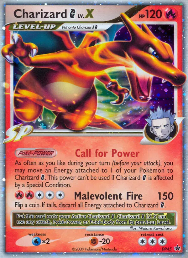 Charizard G LV.X #DP45 card image