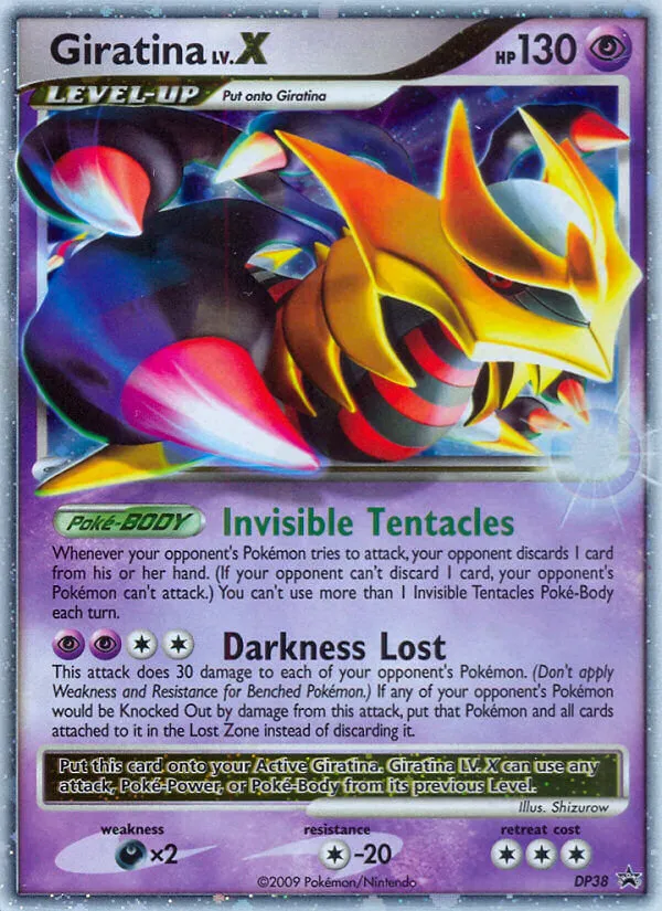 Giratina LV.X #DP38 card image