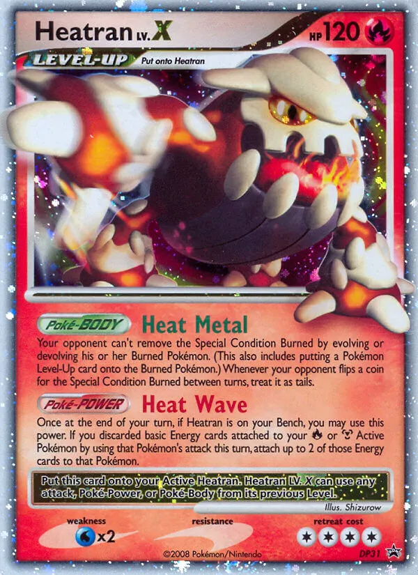 Heatran LV.X card image