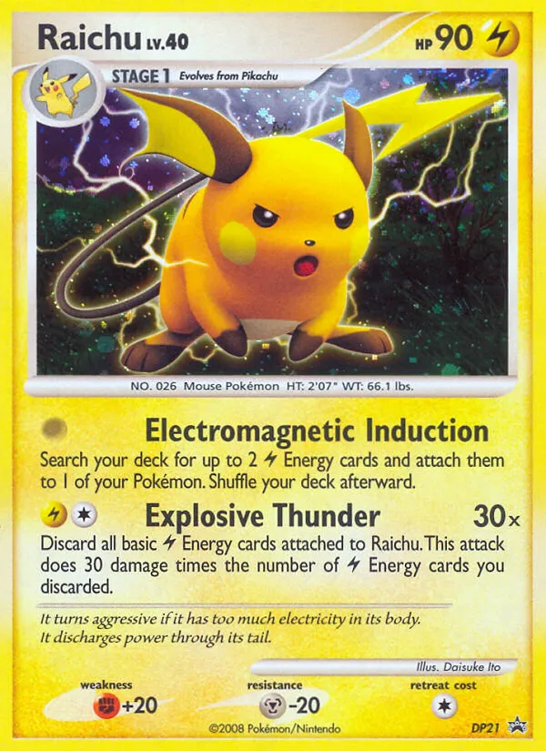 Raichu card image