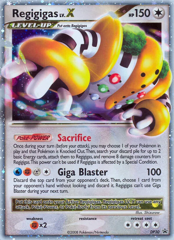 Regigigas LV.X card image