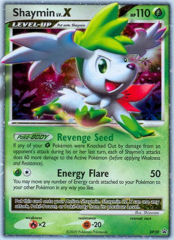 Shaymin LV.X card image