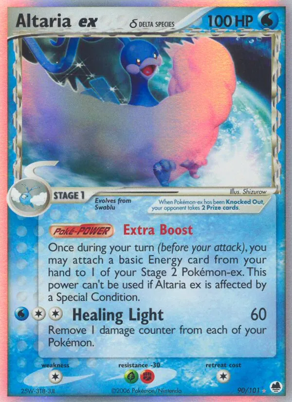 Altaria ex (Delta Species) card image