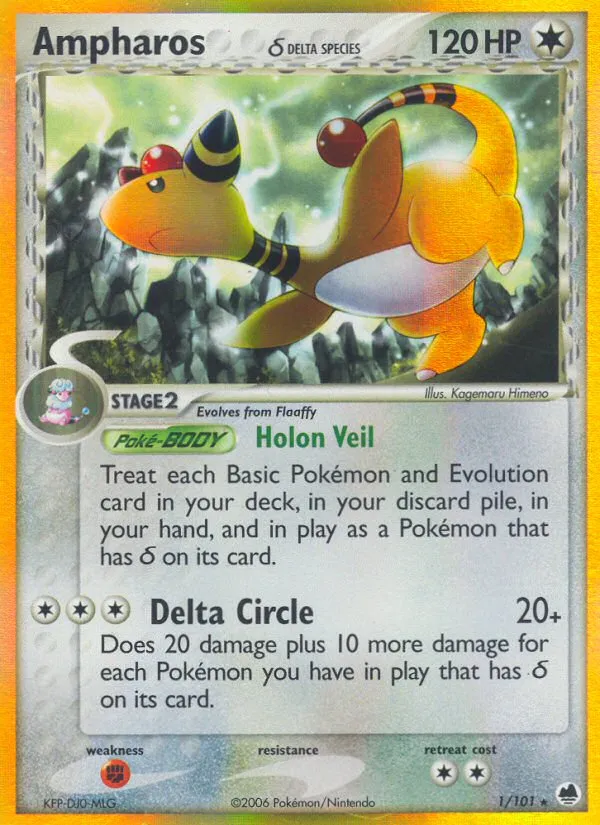 Ampharos (Delta Species) card image