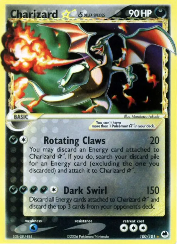 Charizard Star (Delta Species) #100 card image