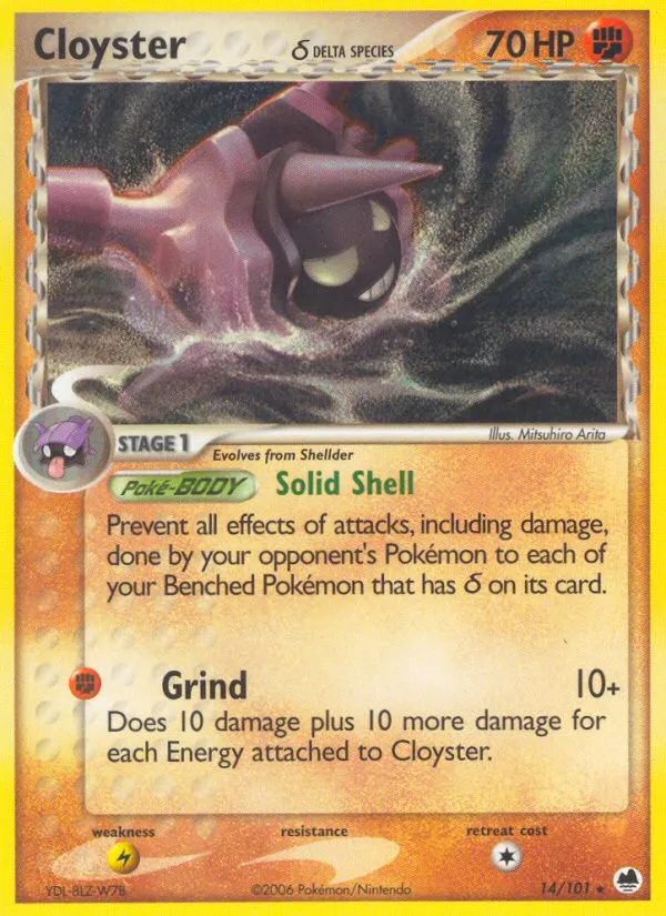 Cloyster (Delta Species) card image