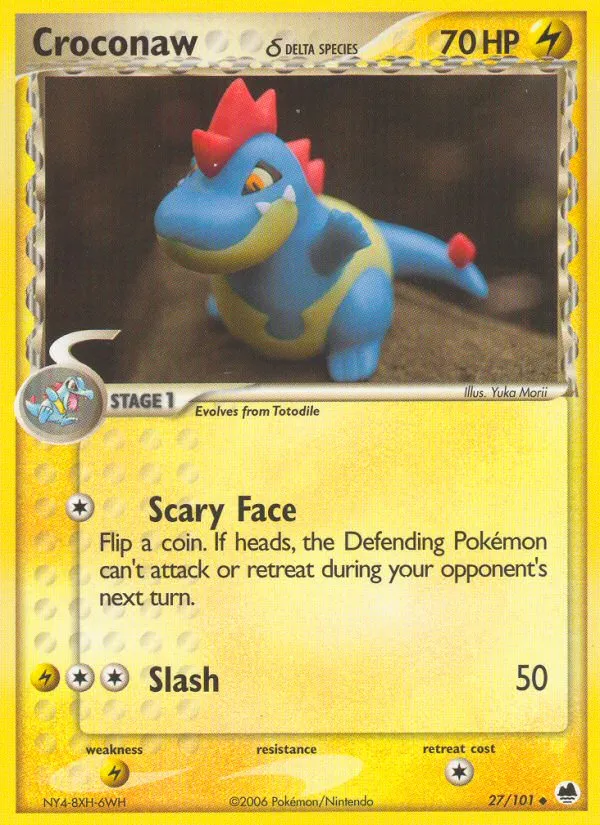 Croconaw (Delta Species) card image