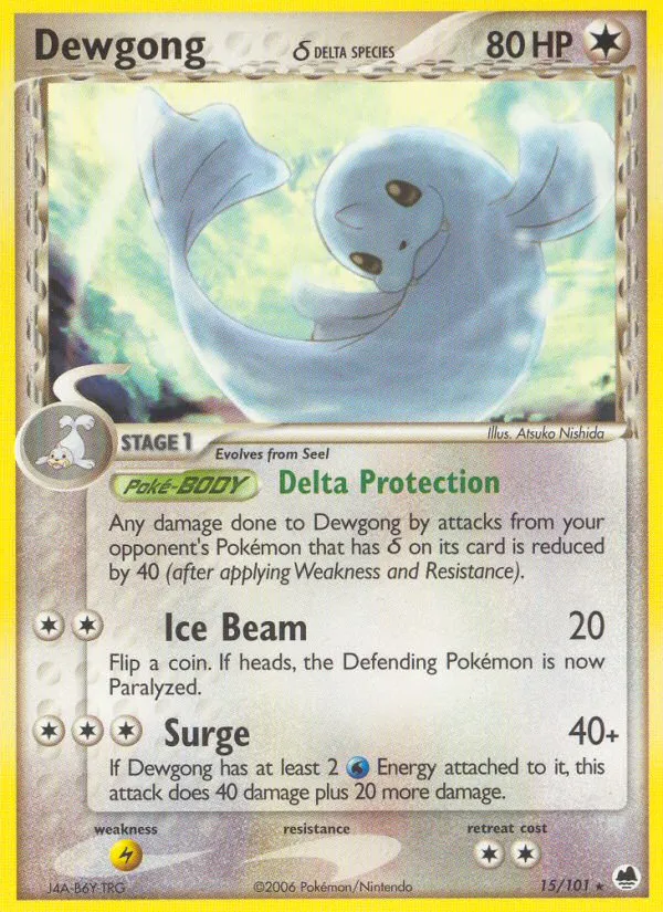Dewgong (Delta Species) card image