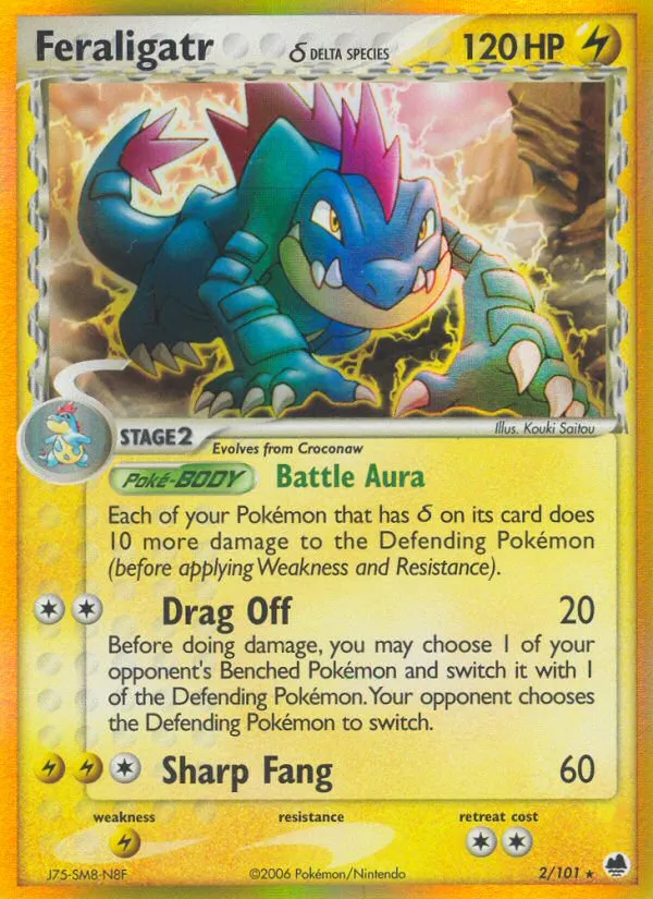 Feraligatr (Delta Species) card image