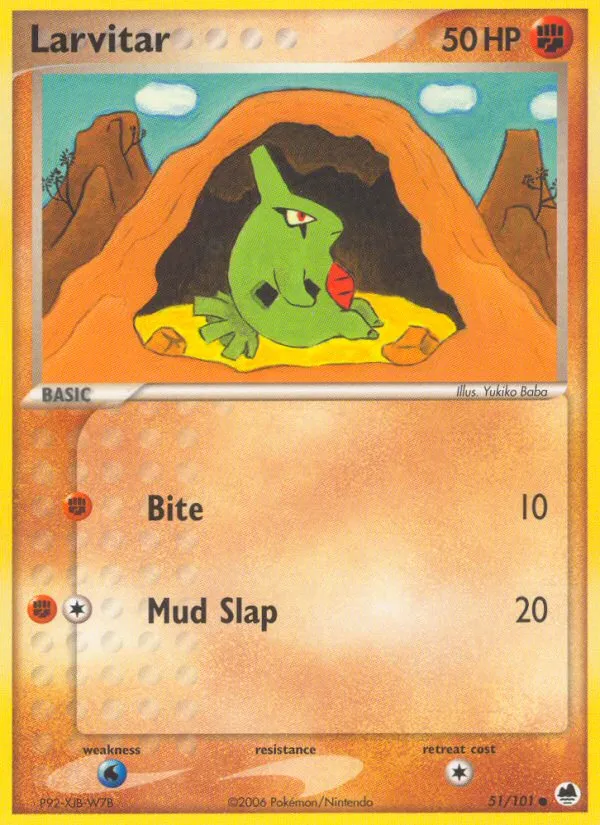 Larvitar card image