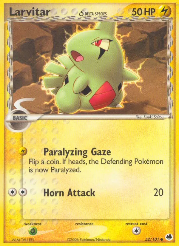 Larvitar (Delta Species) card image