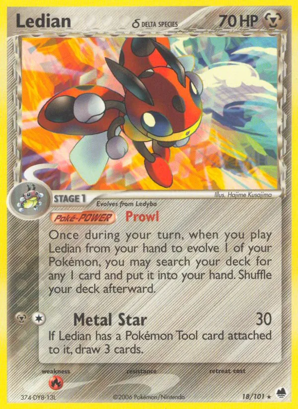 Ledian (Delta Species) card image